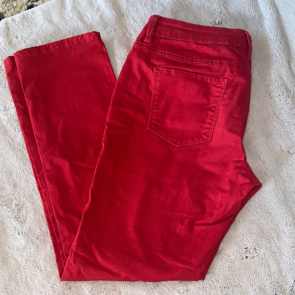 Liz Claiborne Red Skinny Jeans for Women